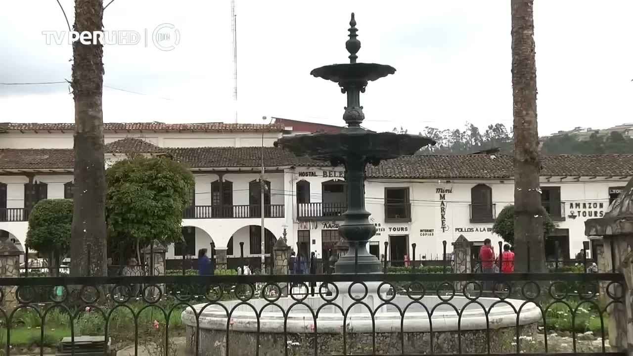 La plaza de Chachapoyas