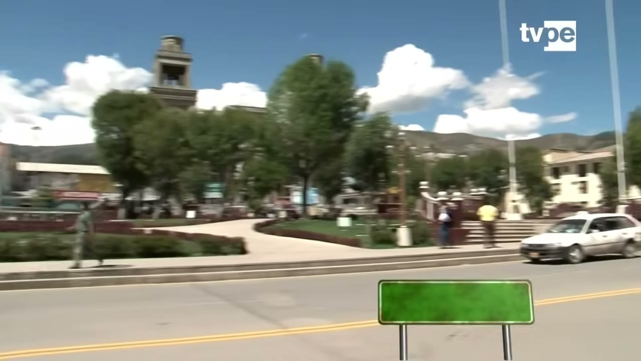 Una plaza de Huaraz