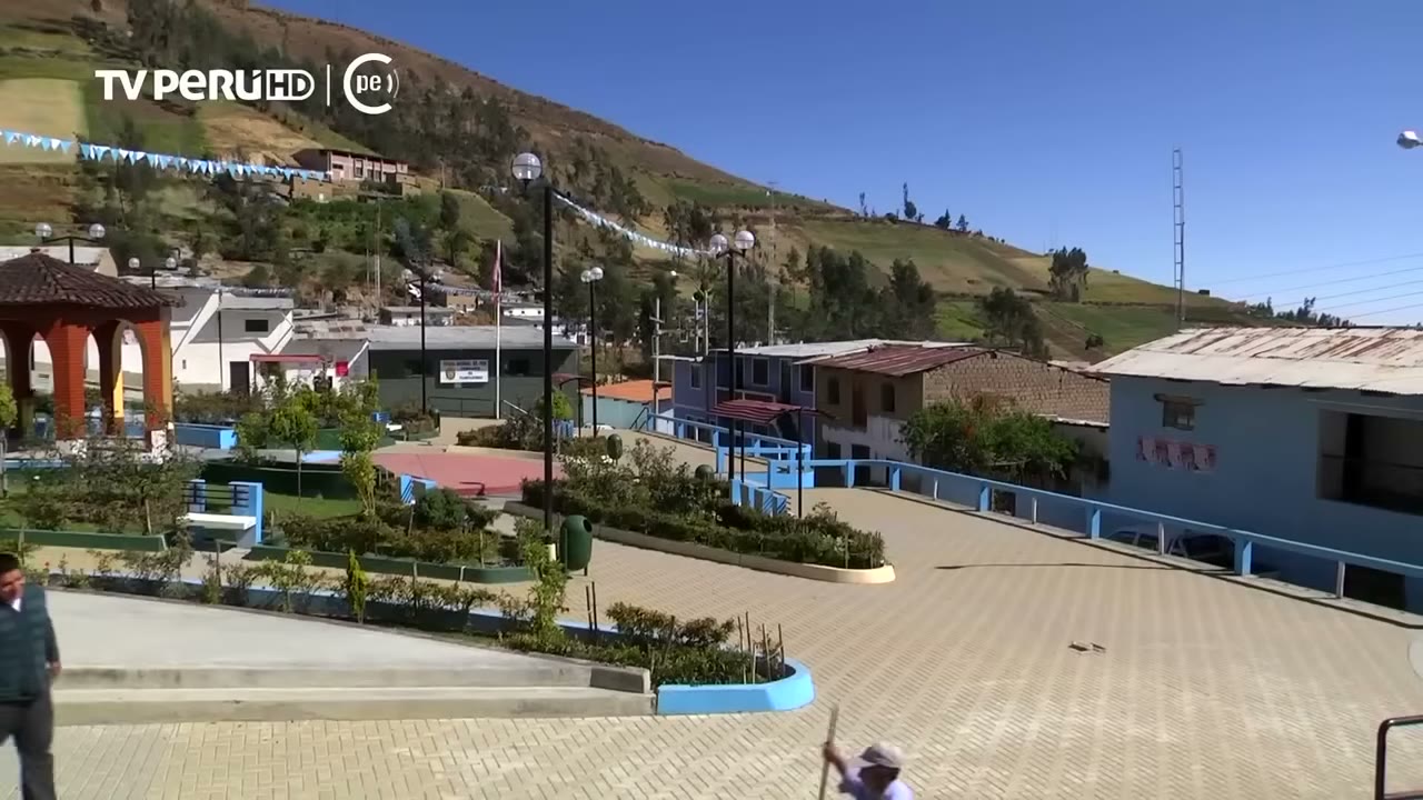 La plaza de Pamparomás