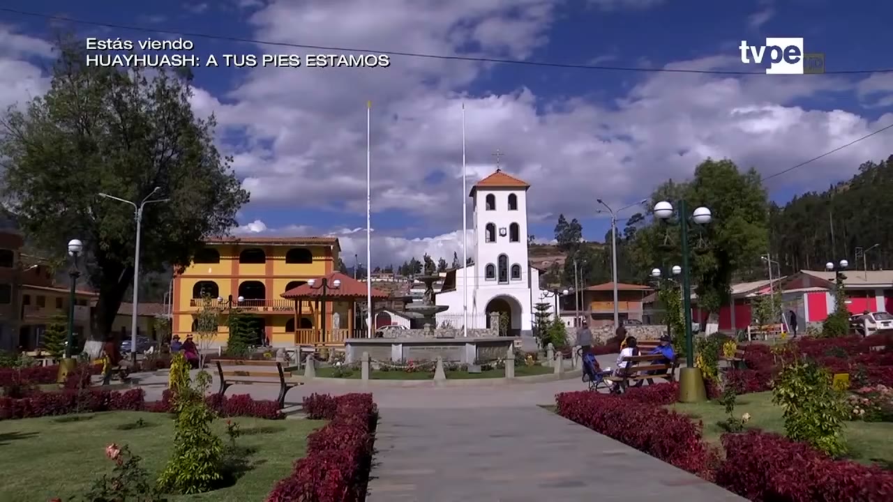 La plaza de Chiquián