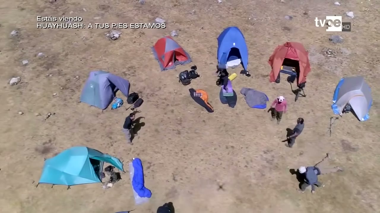 Campamento en Gashpapampa