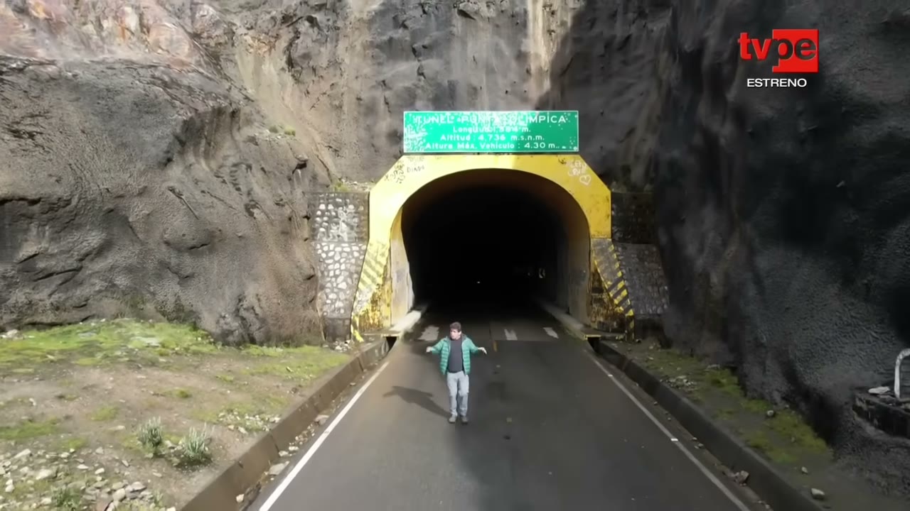 Entrada del túnel de la Punta Olímpica