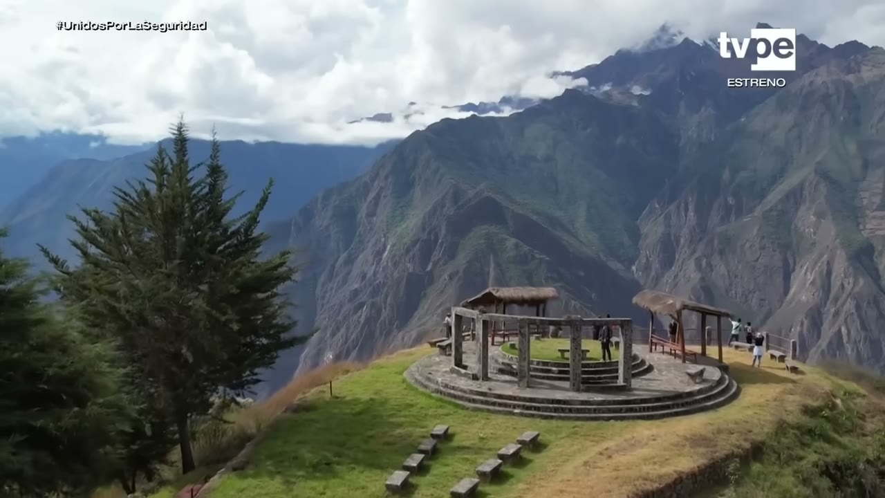 El mirador de Kiuñalla sobre el cañón del Apurímac