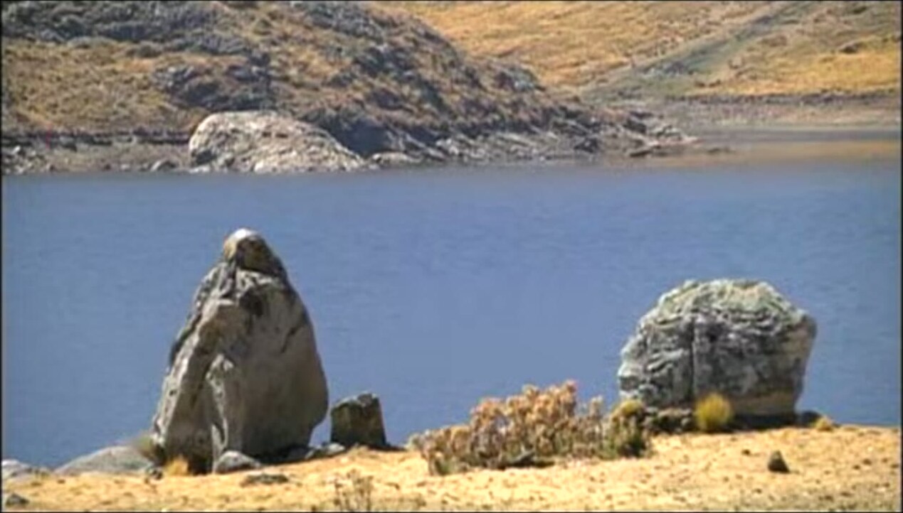 Una de las lagunas de Yupapuquio