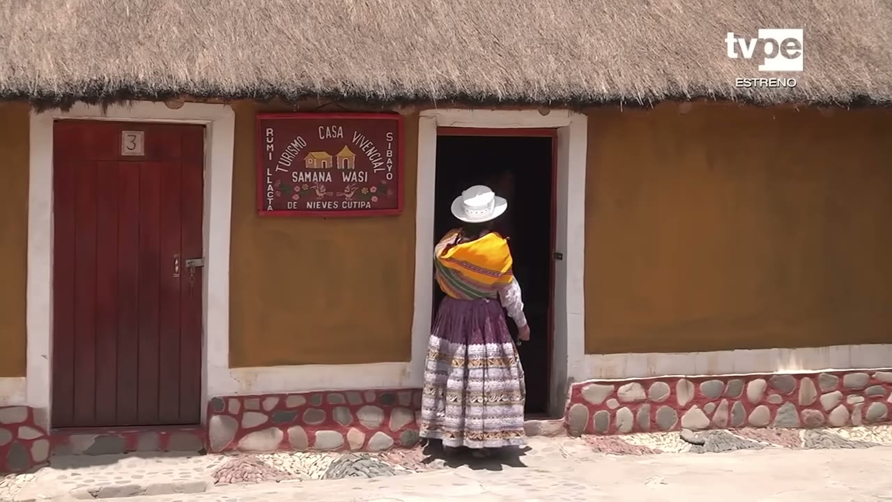 Una casa de piedra de Sibayo
