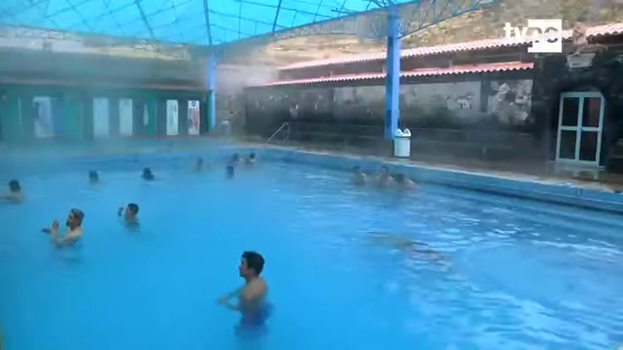 La piscina termal de Huancarama