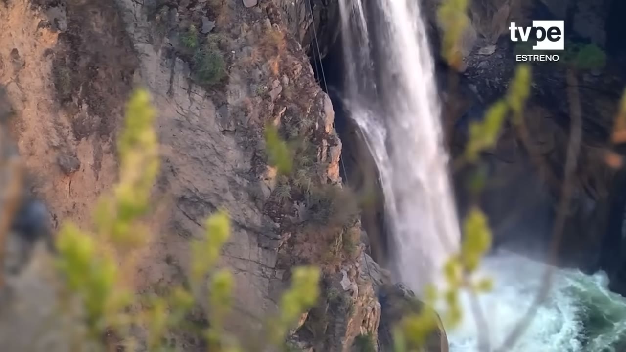 La catarata del cañón de Huiquiri