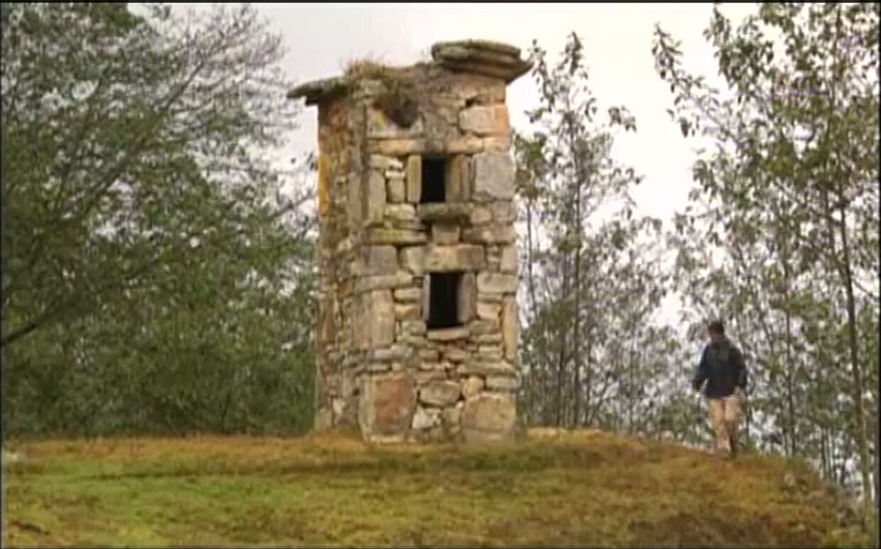 Una de las torres de Llipa
