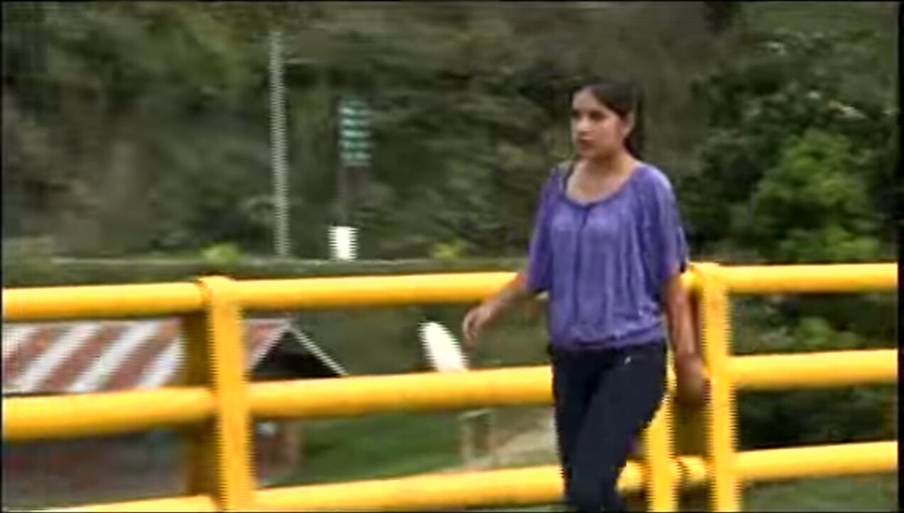 El puente La Balsa, en la frontera con Ecuador