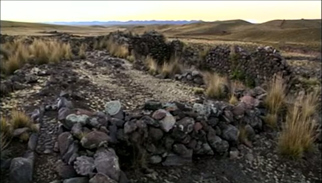 El viejo recinto minero colonial de Pallpata