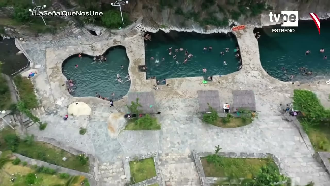 Las piscinas termales de Cocalmayo