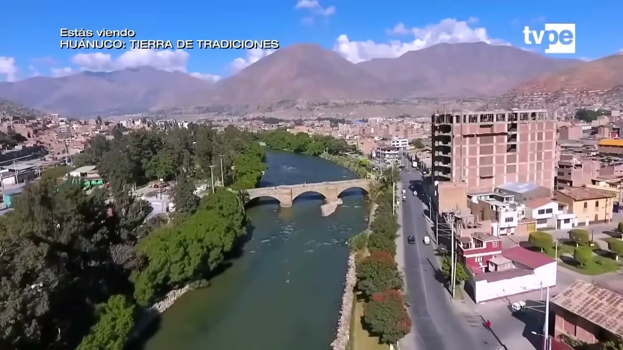 El puente Calicanto sobre el Huallaga