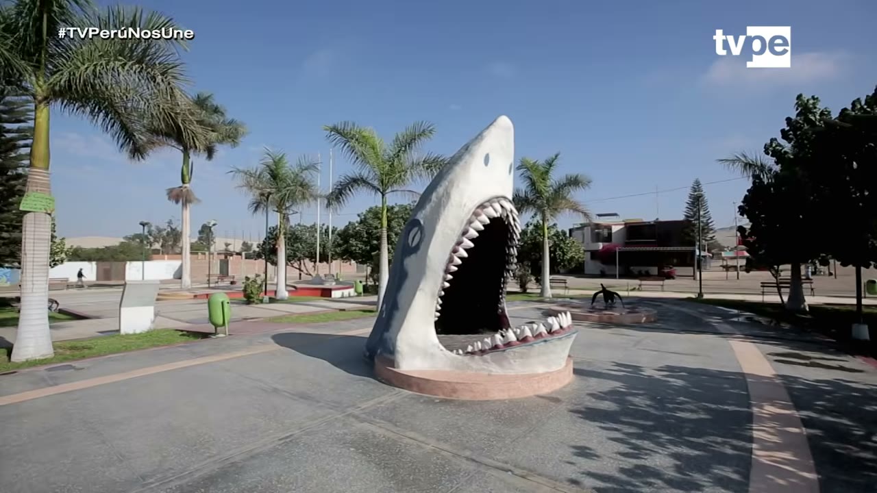Las fauces del megalodón en Ocucaje