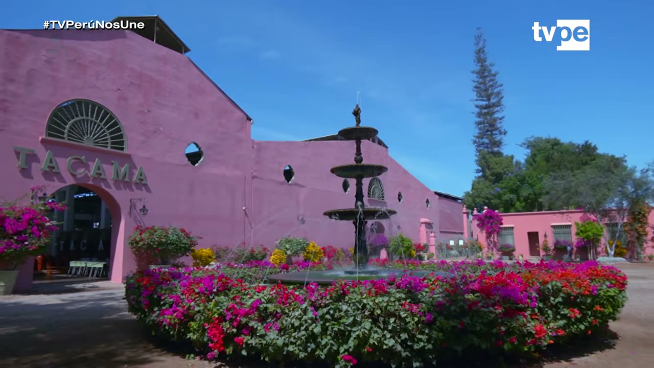 La casona de la bodega Tacama