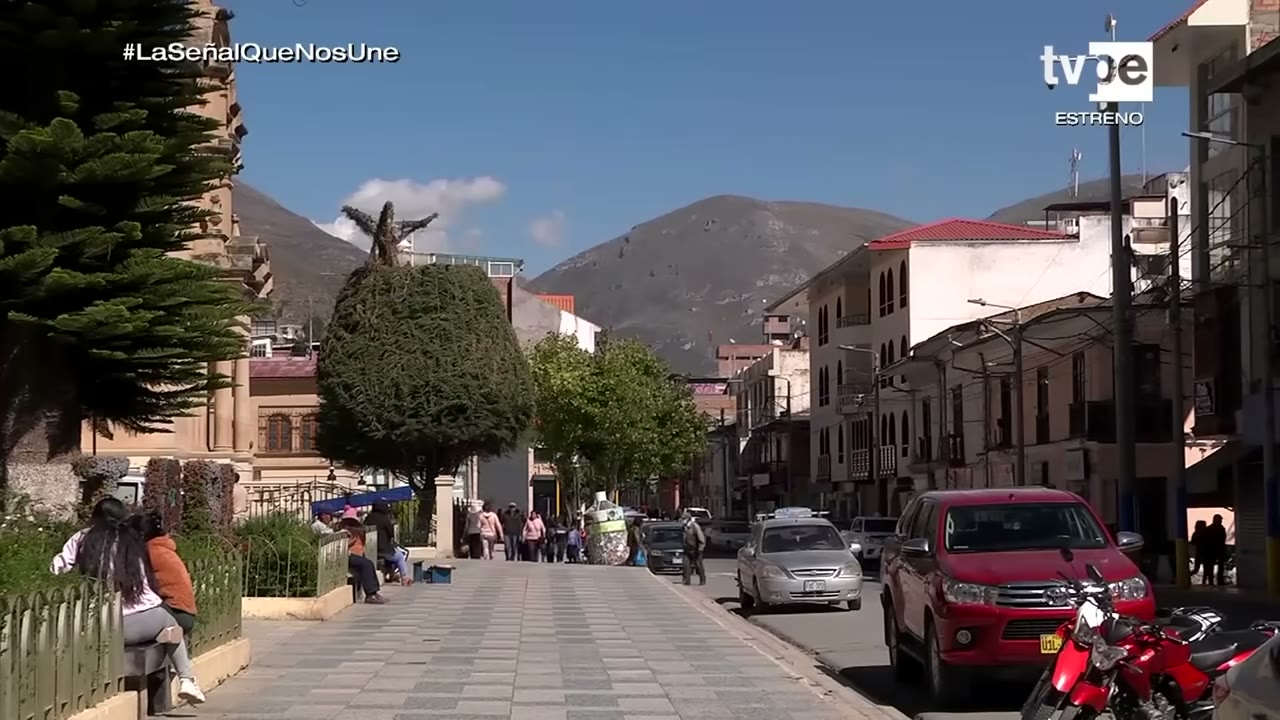 Una calle del centro de Tarma