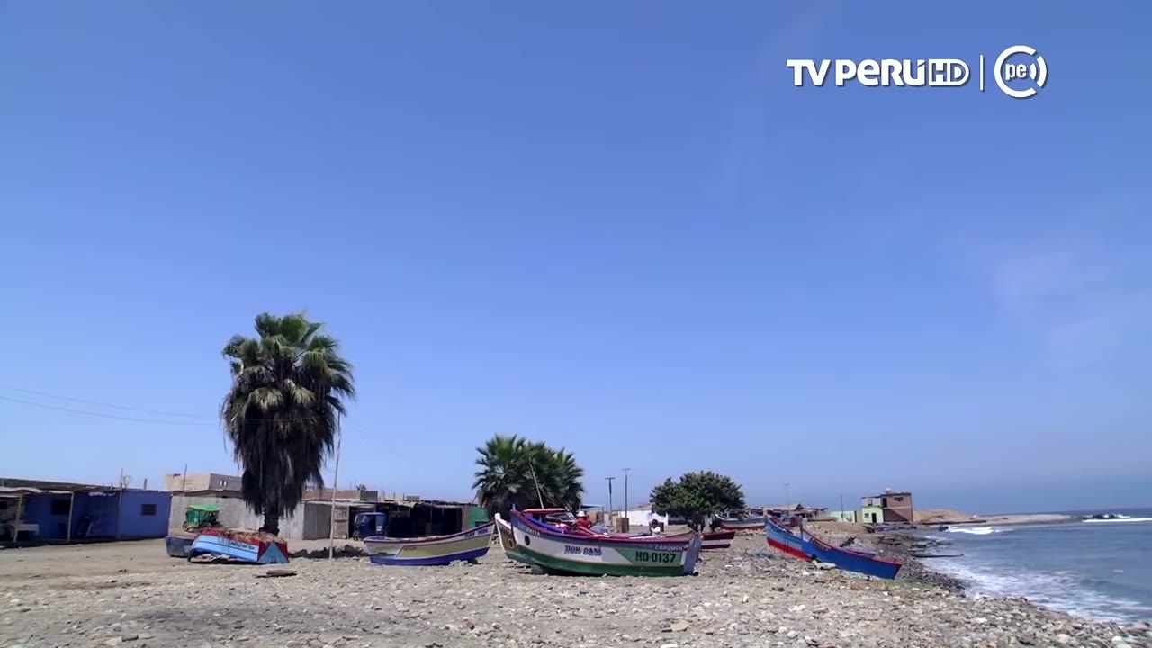 La caleta de pescadores de Végueta