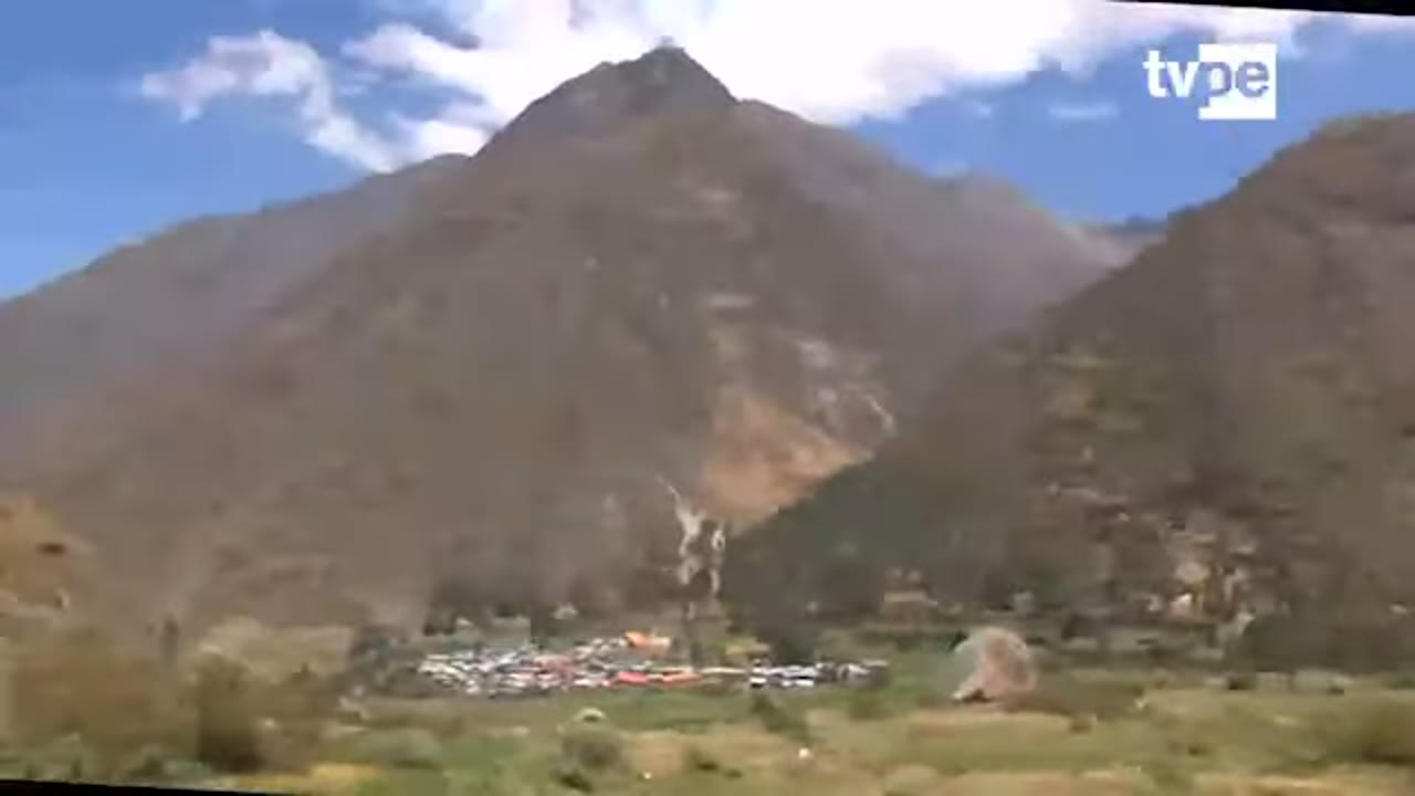 Huayllapa en el fondo de su valle