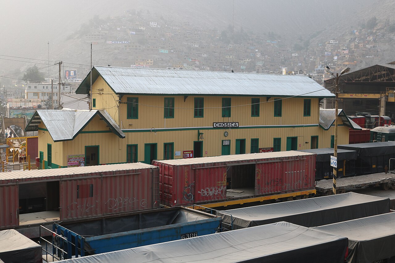 La estación de tren de Chosica
