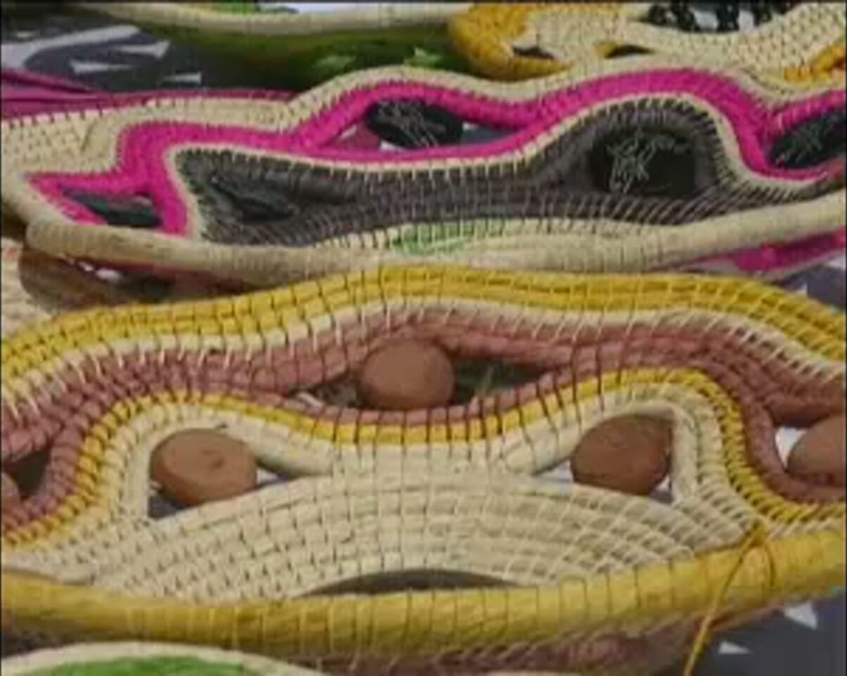 Tejidos de chambira de las artesanas de Esperanza