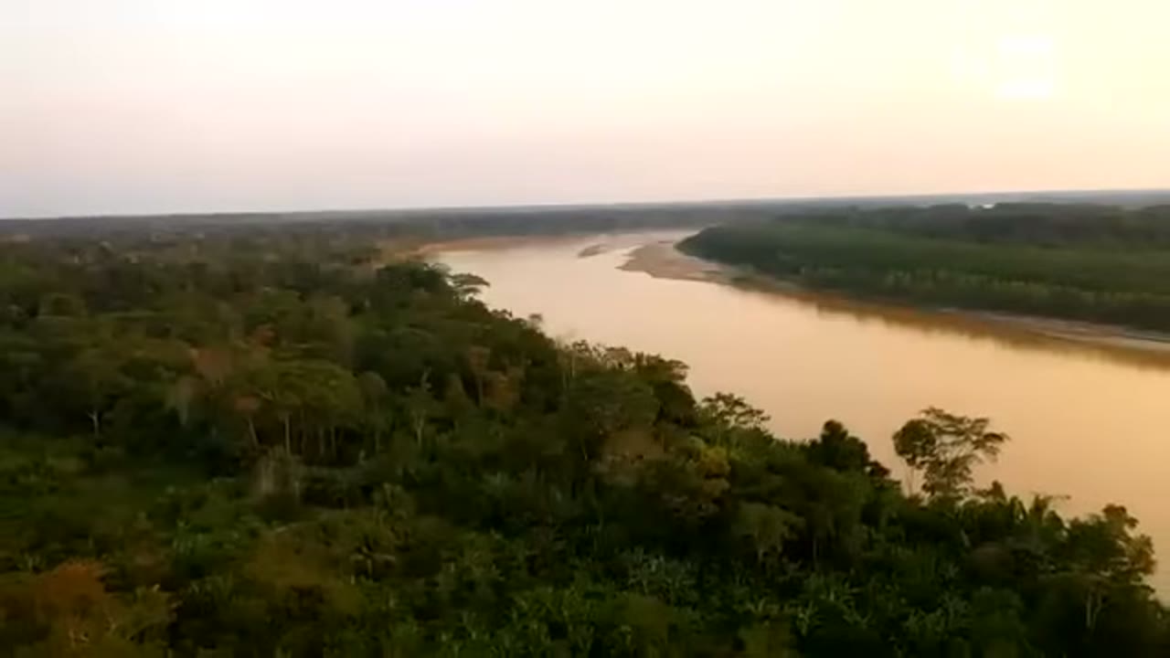 Río entre la selva de Madre de Dios