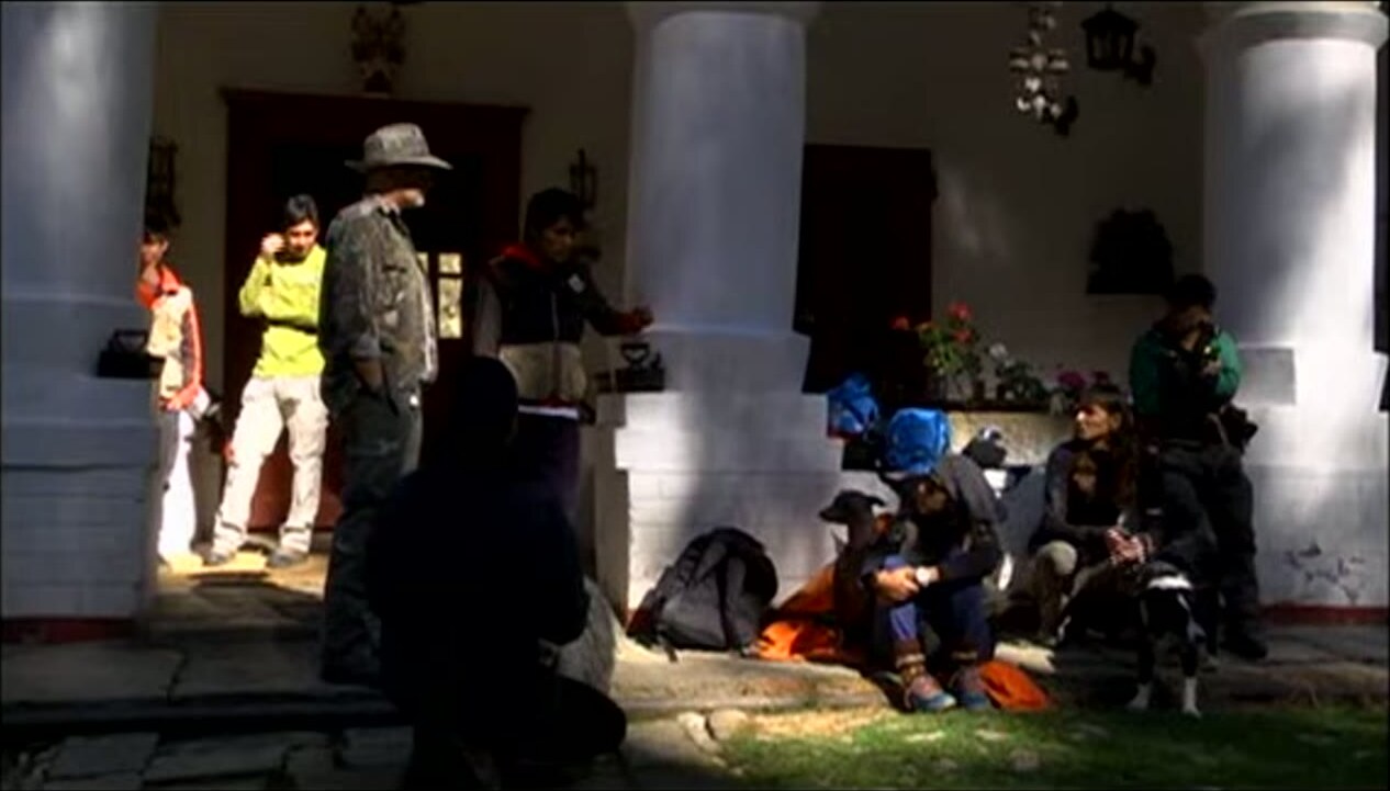 La casa del fundo Chacapampa