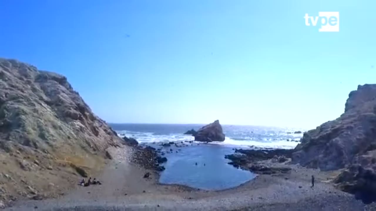 Donde la isla Foca se parte en dos