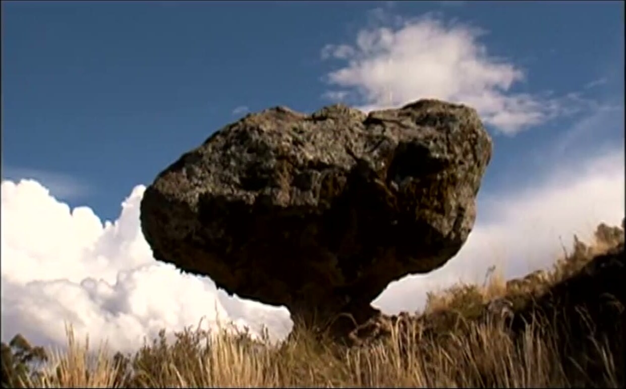 La roca del centro del mundo, en Ollaraya