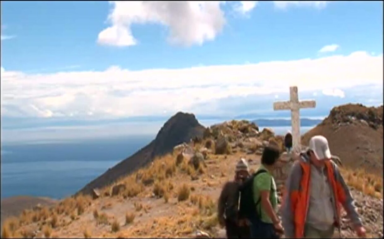 La cruz de la cumbre del Capia