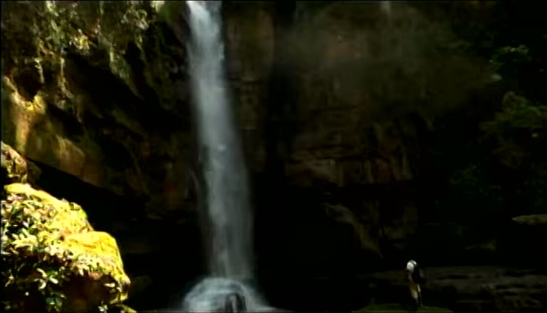 Una de las cataratas del río Cachiyacu