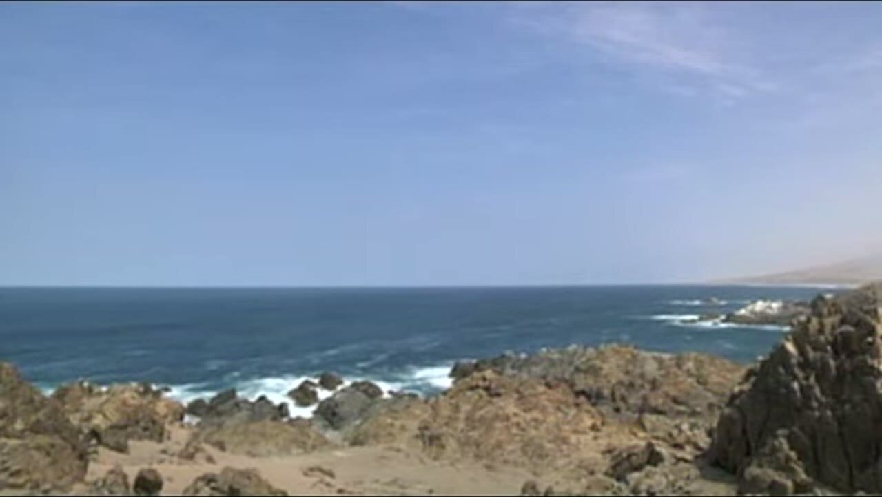 La costa rocosa de Punta Picata