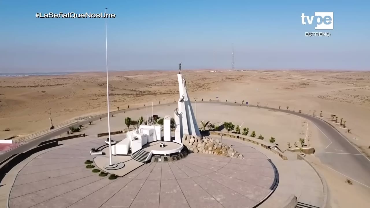 El monumento del Alto de la Alianza