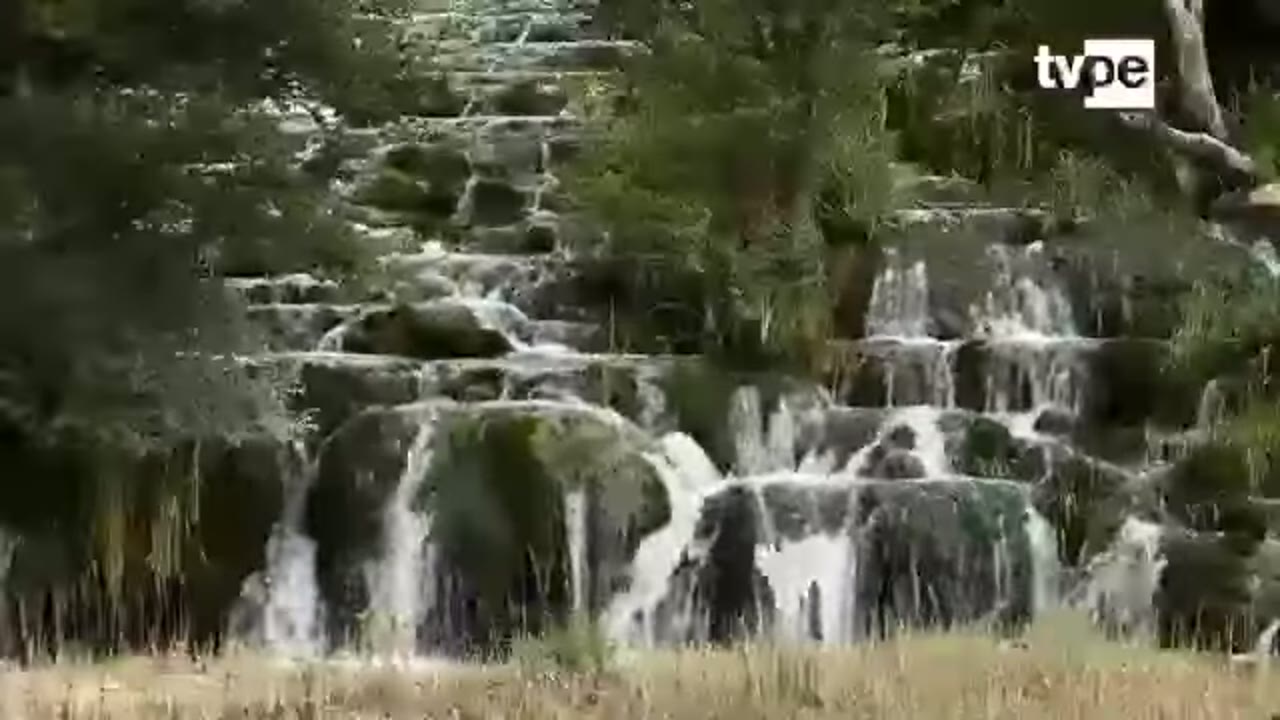 Cascadas del río Cañete en Vilca