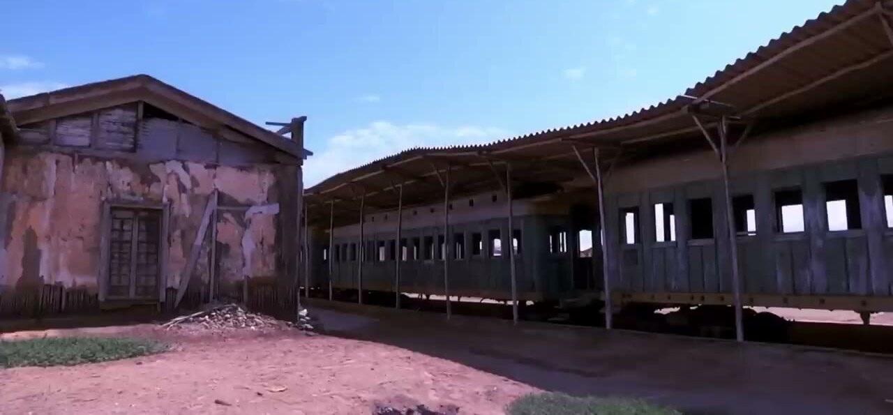 La antigua estación de ferrocarril de Puerto Eten