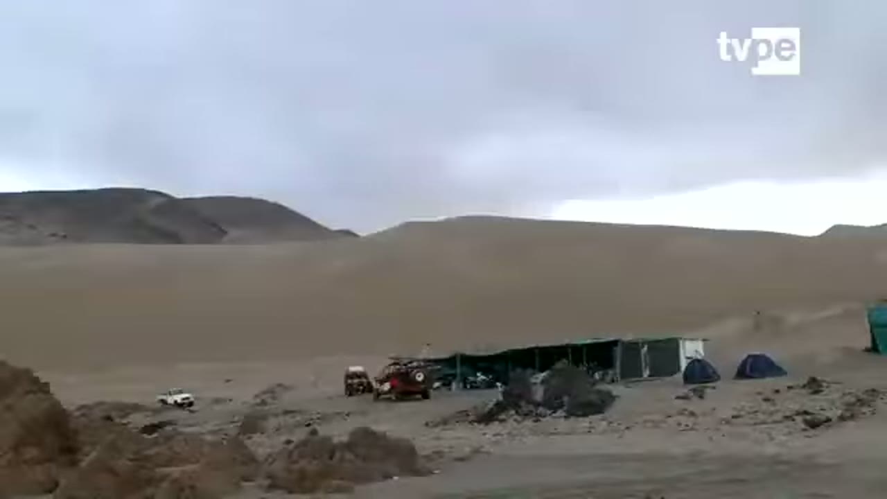 Campamento en la playa Gallinazo