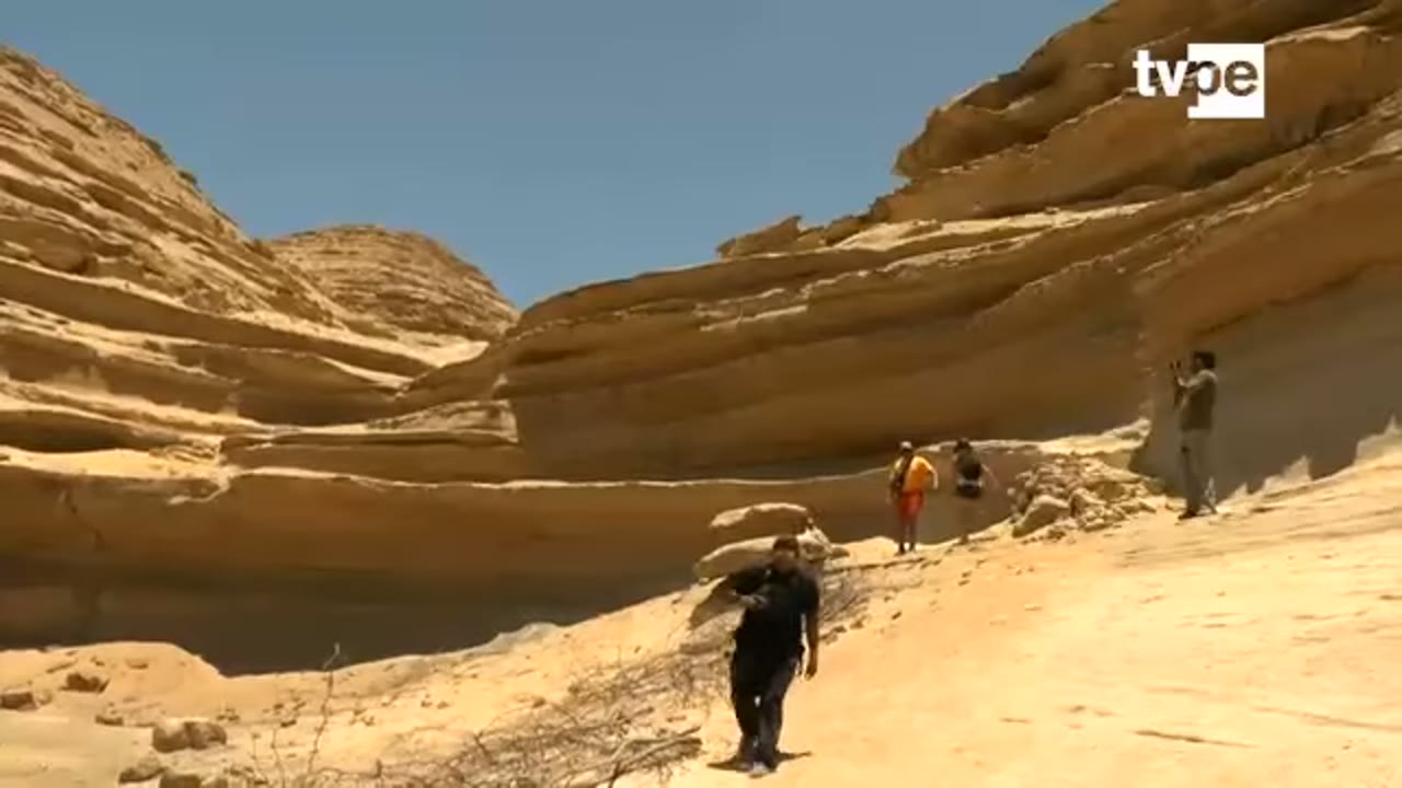 Las capas del cerro Mil Hojas