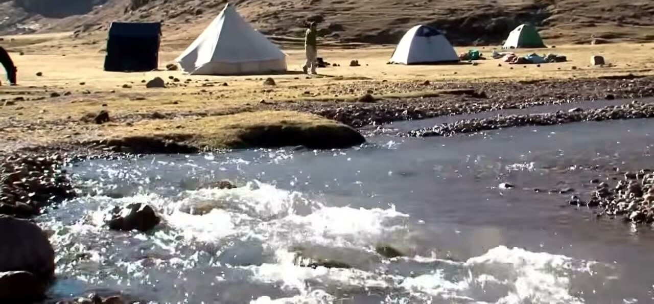 El campamento de Pucacocha, en la vuelta al Ausangate