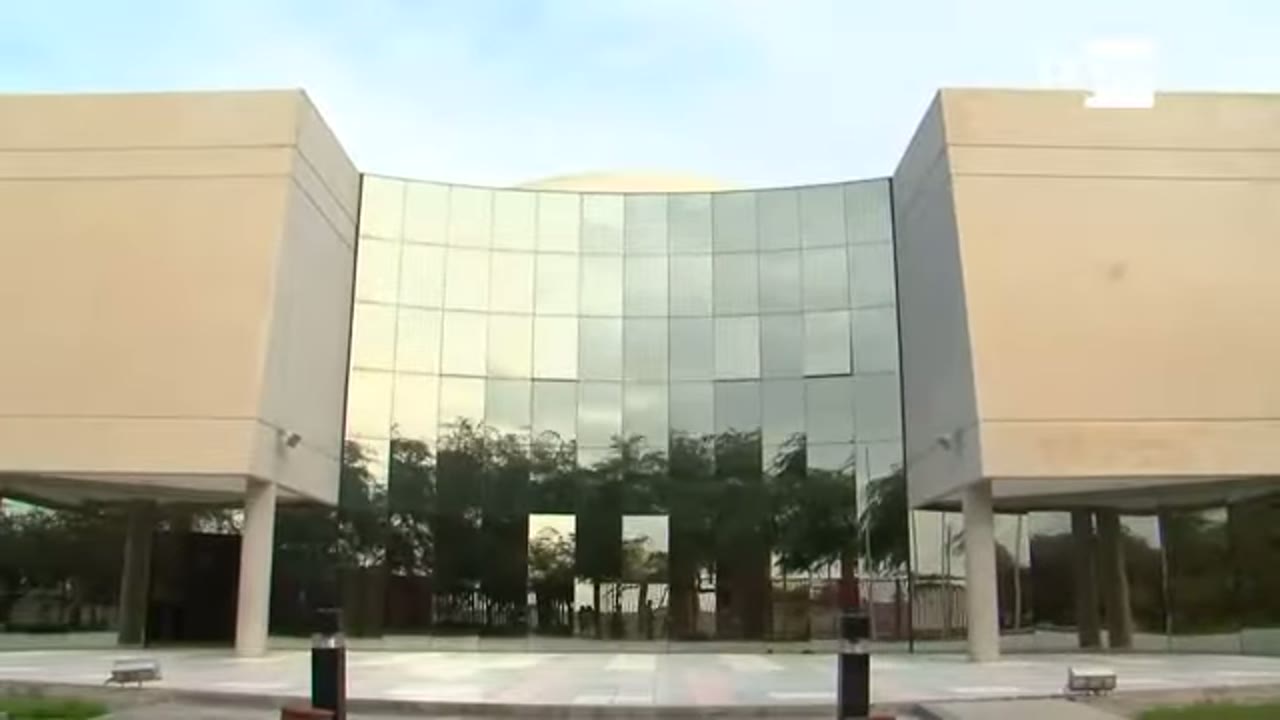 El edificio del Museo Nacional Sicán en Ferreñafe