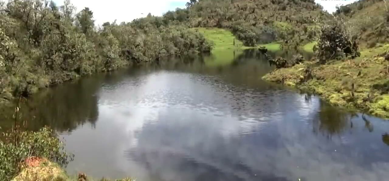 Una de las lagunas del circuito de Urpay